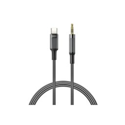 Adaptor audio USB-C la Jack 3.5 mm (mama), cablu scurt flexibil XO-NB-R279B