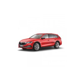 Set 4 bandouri protectie usi pentru Skoda Octavia IV Kombi 2019+, negru satinat