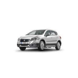 Set 4 bandouri protectie usi Suzuki SX4 S-Cross 2013+ (SUV), negru satinat, F-20