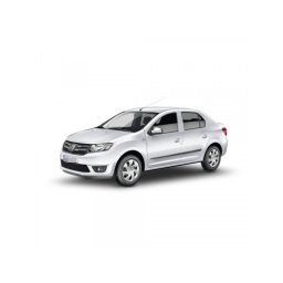 Set 4 bandouri protectie usi pentru Dacia Logan II Sedan 2012+, negru satinat F-20