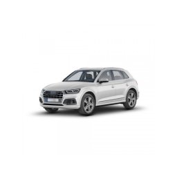 Set 4 bandouri protectie usi Audi Q5 SUV 2008–2016, negru satinat (F-11)