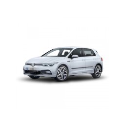 Set 4 bandouri protectie usi pentru Volkswagen Golf VII hatchback (2012–), negru satinat