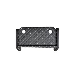 Masa de bord pentru Iveco 2024+ cu 2 suporturi pahare, piele ecologica negru/gri