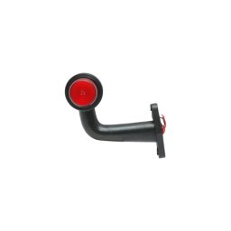 Lampa gabarit laterala LED Neon rosu/alb 12–24V, montaj universal (BK69833)