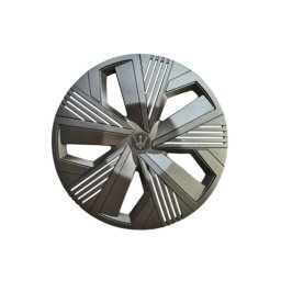 Set 4 capace roti Evo 16 inch, gri antracit, pentru jante din otel (WR0-2GR-16)