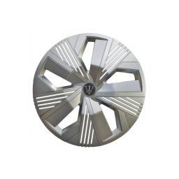 Set 4 capace roti Evo argintii 16 inch pentru jante din otel (WR0-3SL-16)