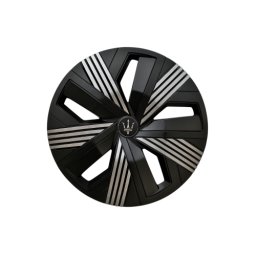 Set 4 capace roti Evo 16 inch negru-antracit, pentru jante din otel (WR4-1GR-16)