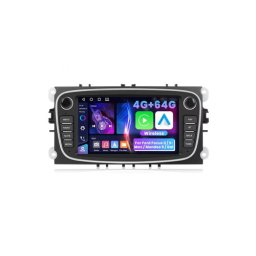 Navigatie Android 7 inch pentru Ford, 4GB/64GB, CarPlay & Android Auto wireless, GPS