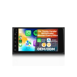 Navigatie Android pentru Toyota, ecran IPS 7", 2GB/64GB, CarPlay/Android Auto