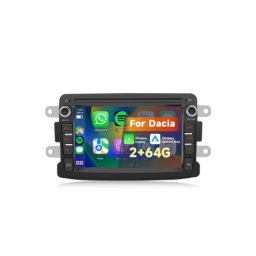 Navigatie Android 7" pentru Dacia, 2GB RAM 64GB, CarPlay/Android Auto, GPS (A4105)