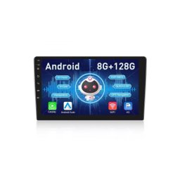 Navigatie auto Android 9" QLED, 8GB RAM 128GB, DSP, 4G, CarPlay/Android Auto (A2423F3)