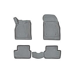 Covorase auto din cauciuc tip tavita pentru Opel Astra J 2010–2018, set 4 bucati
