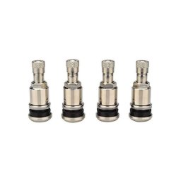 Set 4 valve metalice din aluminiu pentru roti auto, turisme si autoutilitare MS-525