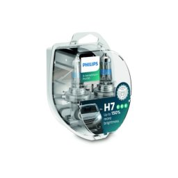 Set 2 becuri auto halogen H7 12V Philips X-tremeVision Pro150 +150% lumina