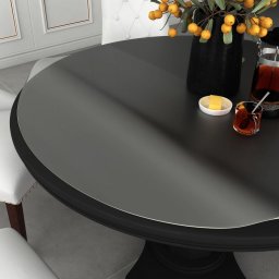 Folie de protectie masa, mat, Ø 80 cm, PVC, 1,6 mm GartenMobel Dekor