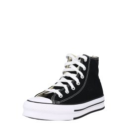 CONVERSE Sneaker low 'CHUCK TAYLOR ALL STAR EVA LIFT CANVAS PLATFORM' negru / alb