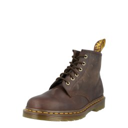 Dr. Martens Ghete cu șireturi maro închis / galben