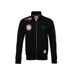 U.S. POLO ASSN. Hanorac verde / roșu / negru / alb