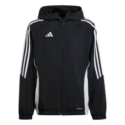 ADIDAS PERFORMANCE Geacă sport 'Tiro 24' negru / alb