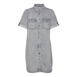 VERO MODA Rochie tip bluză 'Jennie' gri denim