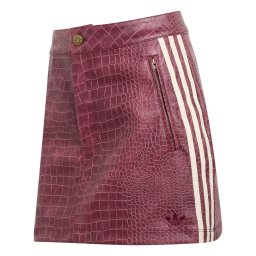 ADIDAS ORIGINALS Fustă roșu burgundy / alb