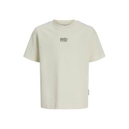 Jack & Jones Junior Tricou 'JCOBREEZE' galben deschis / verde pin / verde pastel / alb