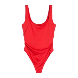 Bershka Tricou body roșu
