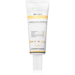 Bielenda Dr Medica Overpigmentation crema de zi calmanta SPF 50 50 ml