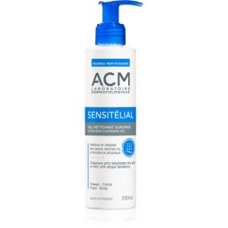 ACM Sensitélial Ultra Rich Cleansing Gel gel hidratant de curatare pentru piele uscata spre atopica 200 ml