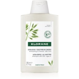 Klorane Oat sampon delicat pentru toate tipurile de păr 200 ml