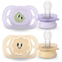 Philips Avent Ultrastart SCF075/13 0-2 m suzetă Girl 2 buc