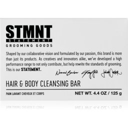 STMNT Care Hair & Body Cleansing Bar săpun solid pentru curățare pentru păr, barbă și corp 125 g
