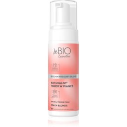 beBIO Natural Foam Toner Peach Blonde spuma tonica pentru păr 120 ml