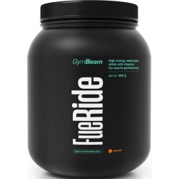 GymBeam FueRide băutură izotonică rehidratantă în pulbere aroma Orange 800 g