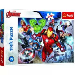 Trefl: Marvel Răzbunătorii puzzle cu 200 piese