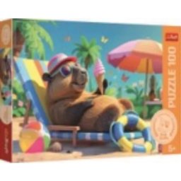 Trefl: Capibara - puzzle de 100 de piese