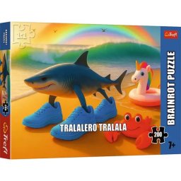 Trefl: Brainrot, Tralalero tralala - puzzle de 200 piese