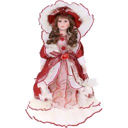 Păpușă din porțelan Elisa 45 cm