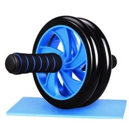 Roata abdomen MICA Fitness Double Wheel manere drepte