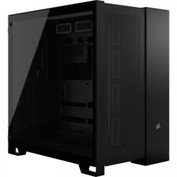 Carcasa Corsair 6500D Airflow Midi-Tower Tempered Glass Fara sursa Negru