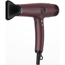Uscator de par TESLA DRH500BBD, 2200 W, 4 trepte de viteza si temperatura, Ionizare, Burgundy