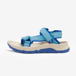 Sandale drumeție confortabile cu bandă cu arici 24-38 NH500 Albastru Copii