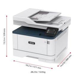 Multifunctional Laser Mono XEROX B315DNI, A4, Functii: Impr.Scan.Cop.Fax, Viteza de Printare Monocrom: 40ppm, Conectiv:USBRetWiFi, Duplex:Da, ADF:DADF(timbru verde 40 lei) B315V_DNI