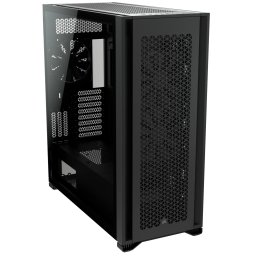 CARCASA CORSAIR Tower, ATX, 7000D AIRFLOW, fara sursa, sticla securizata, fan x 3, USB 3.0 x 4,USB 3.1 Type-C x 1, Jack 3.5 mmx1, mesh filtrare praf, negru, CC-9011218-WW (timbru verde 0.24 lei)