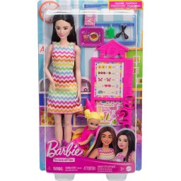 Mattel Barbie You can be anything JCR77 - Profesoara, cu părul negru