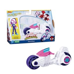 Hasbro Marvel Spidey And His Amazing Friends F7461 - Ghost-Spider cu Motocicleta