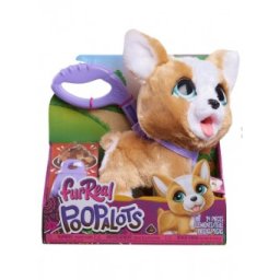 Furreal Poop-a-lot Catelus Corgi cu lesa 23 cm 28057