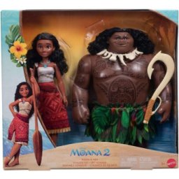 Disney Moana 2 Voyager Set Moana Maui JDD42