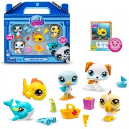 Littlest Pet Shop Beach Besties set cu figurine LPS00517