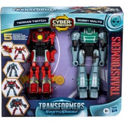 Transformers Earthspark Cyber Combiner Terran Twitch Robby Malto F8438